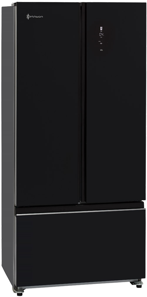InVision 17 cu ft Refrigerator (Black)